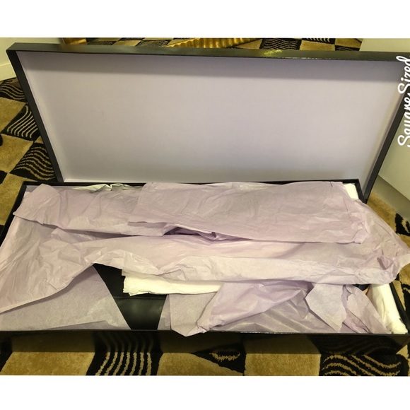 Herve Leger HL-NORA Over Knee Open Toe Boots - Picture 4 of 6